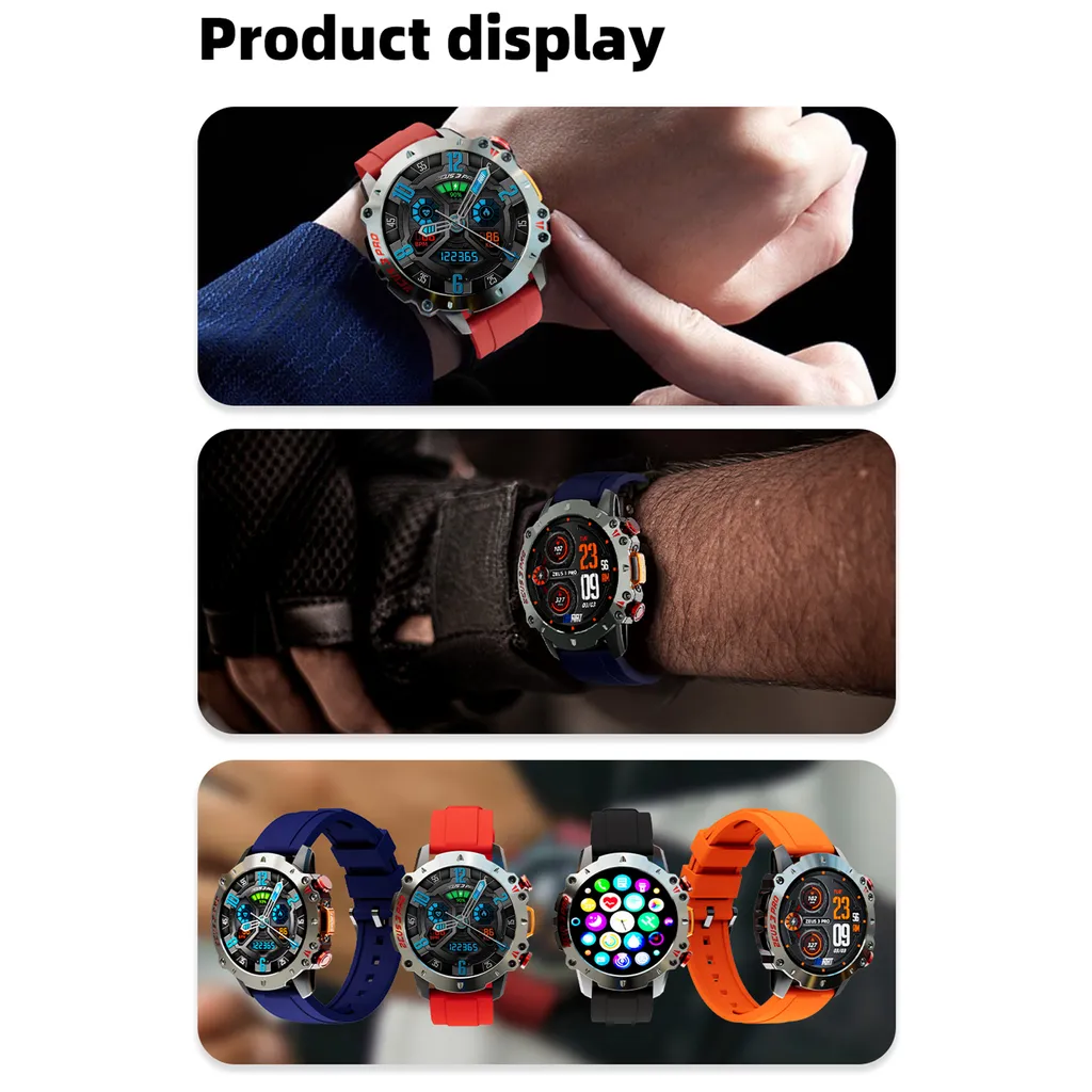 Montre connectée sport LOKMAT ZEUS 3 PRO étanche IP67 pour