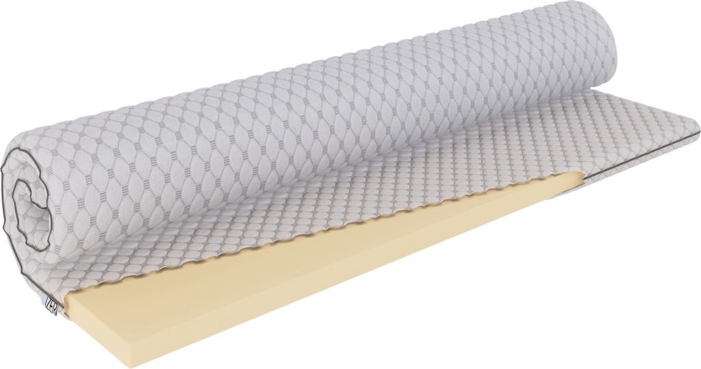 Matratzenauflage Obermatratze Topper mit Bezug Matratzetopper Toppermatratze Visco-Auflage 3cm H2 Matratze 180x200