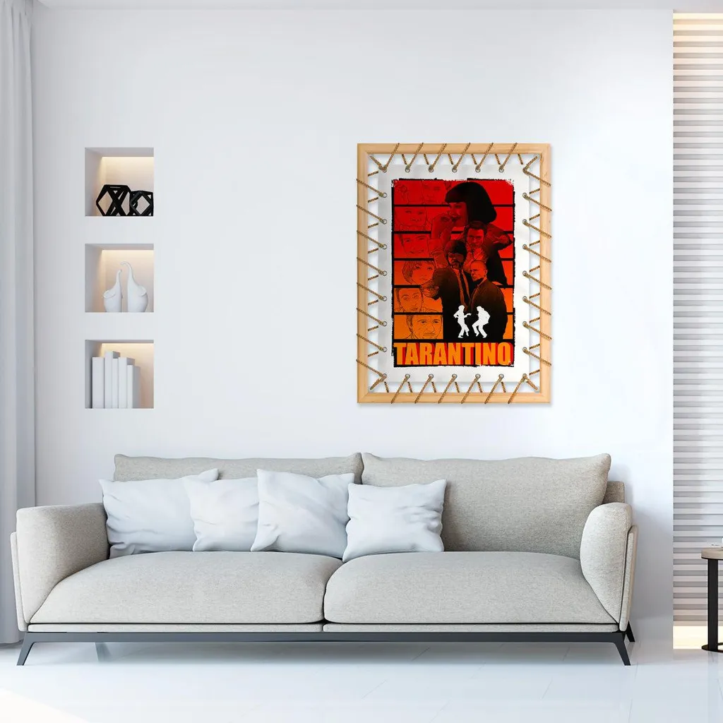 Tensotela 70x95 cm Tarantino: Semplicità e Stile per il Tuo Ufficio