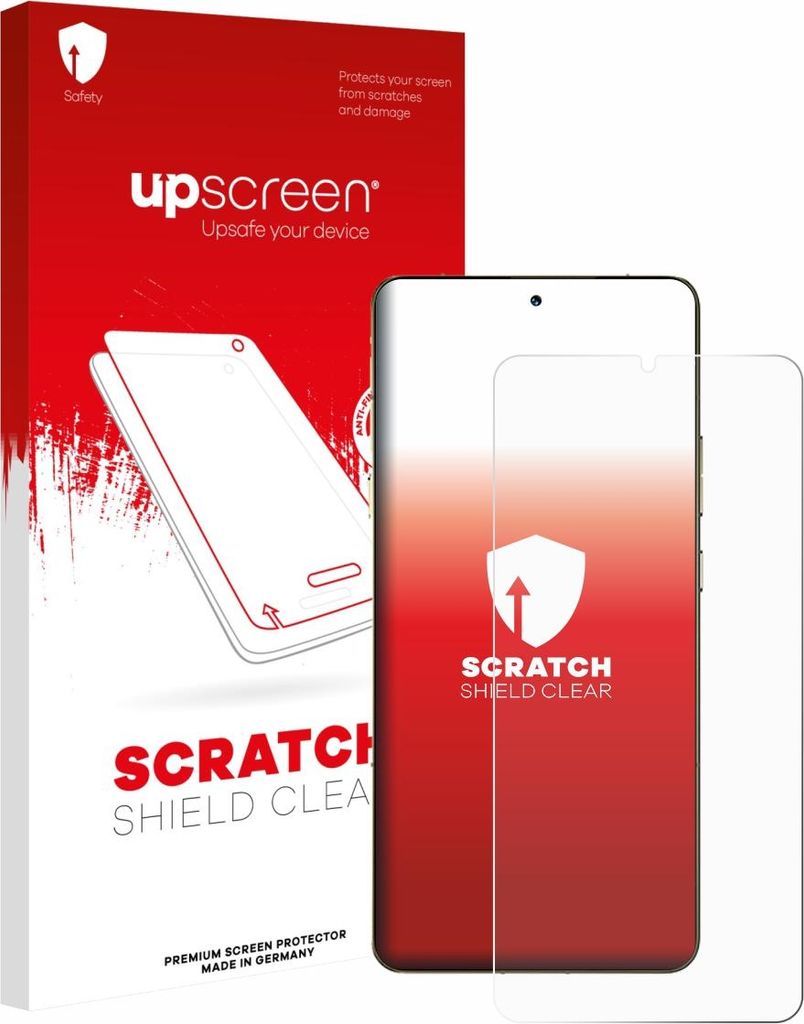 upscreen Schutzfolie für Motorola Signature Displayschutz Displayschutzfolie Folie Klar Transparent