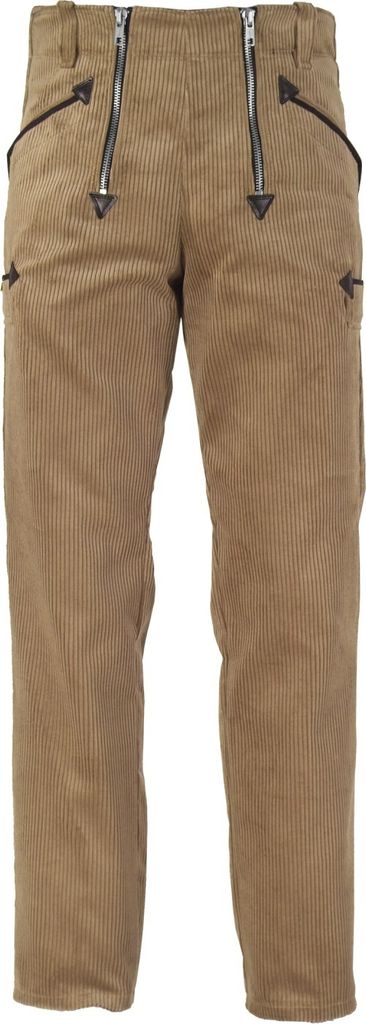 JOB Zunfthose Trenkercord mörtel beige gerade Form Maurer Zimmermann Cord NEU 60