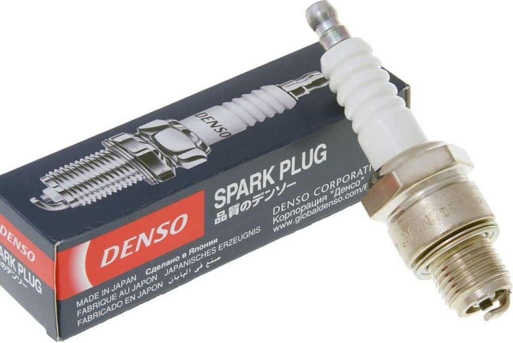 Zündkerze DENSO W22FSR Kurzgewinde kompatibel für APRILIA SR50, PEUGEOT TKR 2T