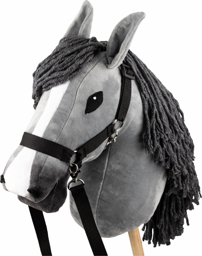 Hobbypferd A3 Skippi grau Stockspielzeug für Kinder Produktbild 