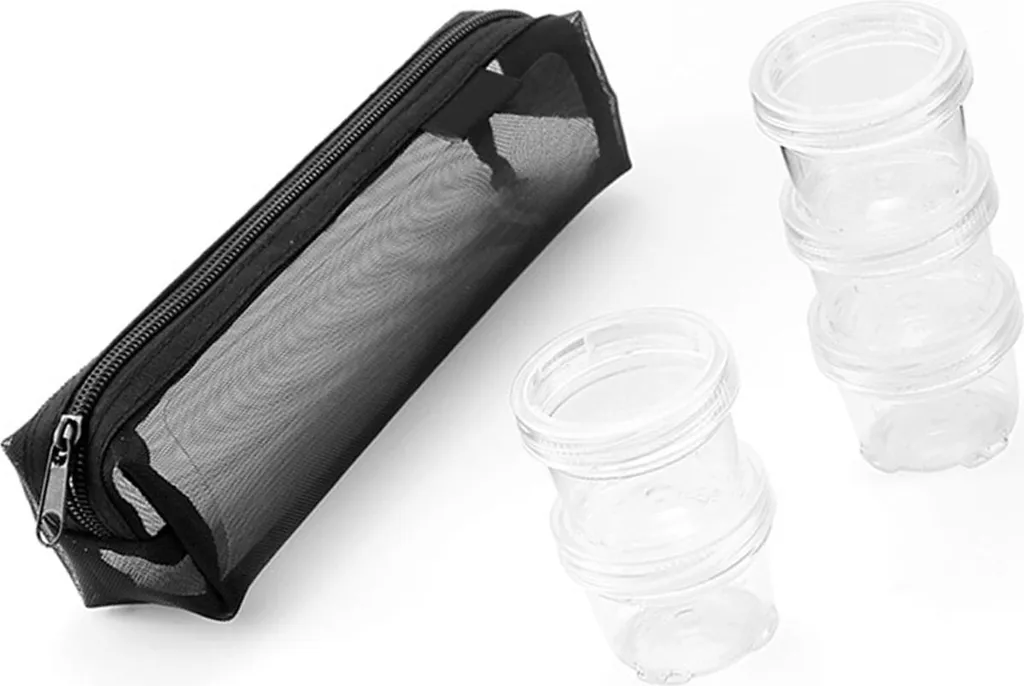 Contenitori Spezie Portatili in Vetro per Picnic e Outdoor Professionali