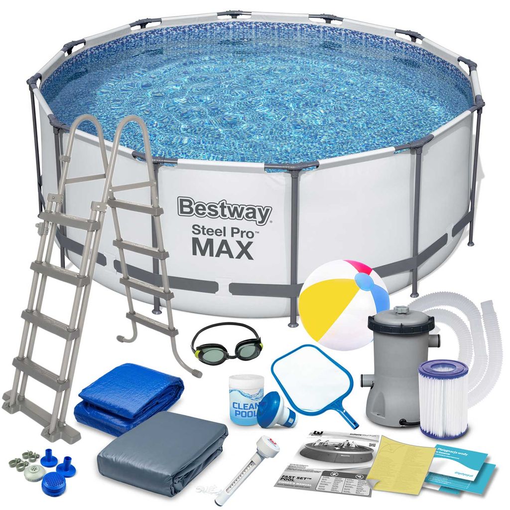 Basen Ogrodowy Stelaňľowy 366 X 122 Cm 18W1 Bestway 56420 Obrázok produktu 