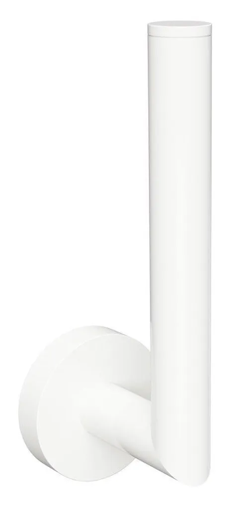 Portarotolo Scorta X-ROUND WHITE Bianco XR701W - Design Moderno