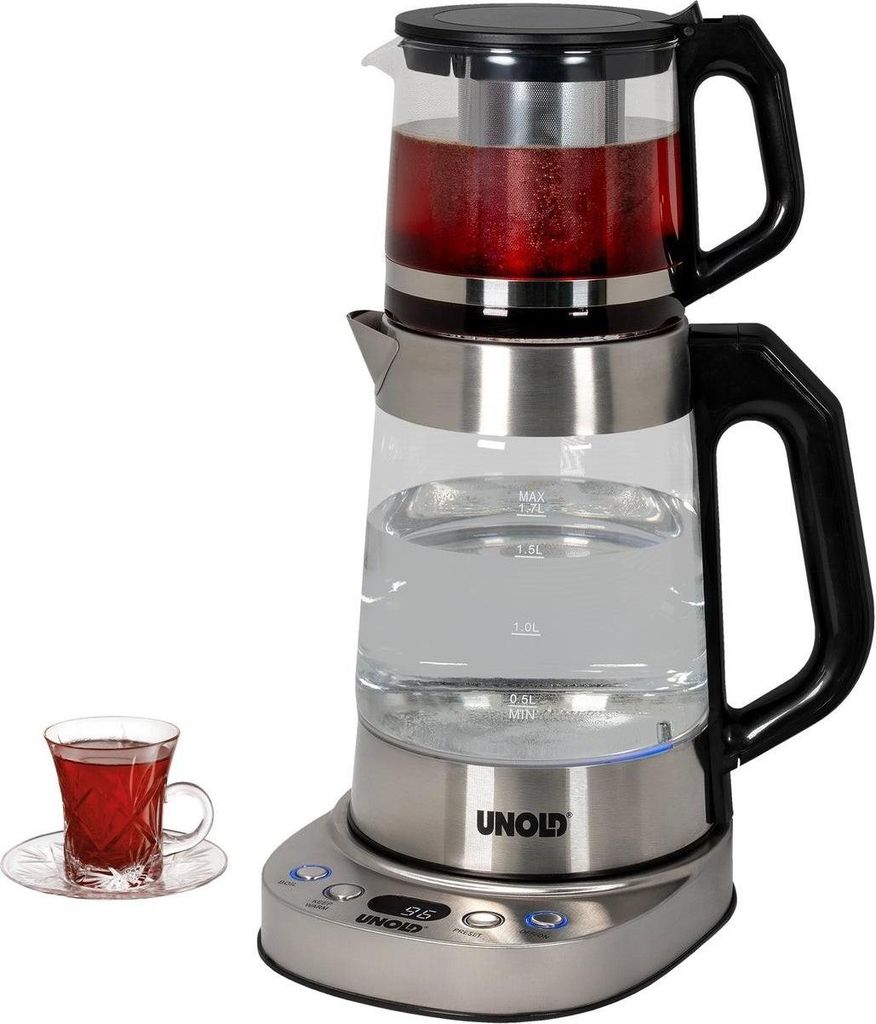 Unold 18215 Samowar Selin, 1,7 l, 1800 W, Nerezová ocel, Obrázek produktu 