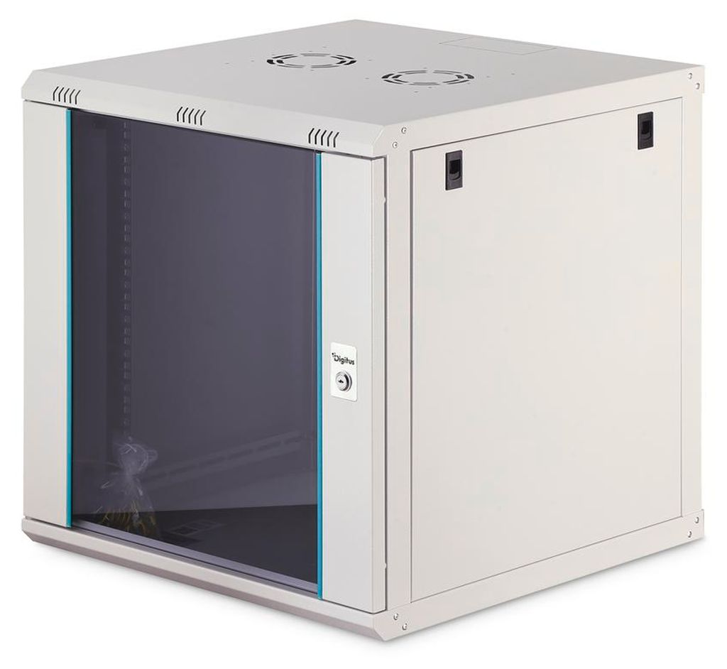 DIGITUS Wandgehäuse Dynamic 12HE 600x600mm grau