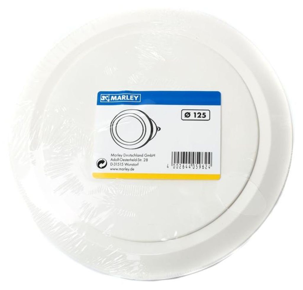 MARLEY Abluft-Tellerventil DN 120-140 Weiß Produktbild 