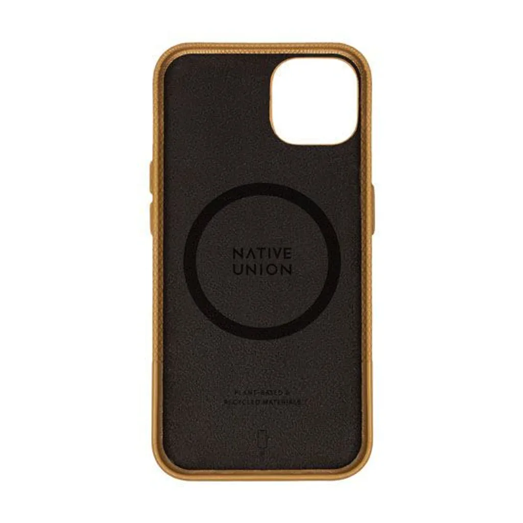 Protection iPhone 15 MagSafe Native Union (RE)CLASSIC Jaune - Usage Pro