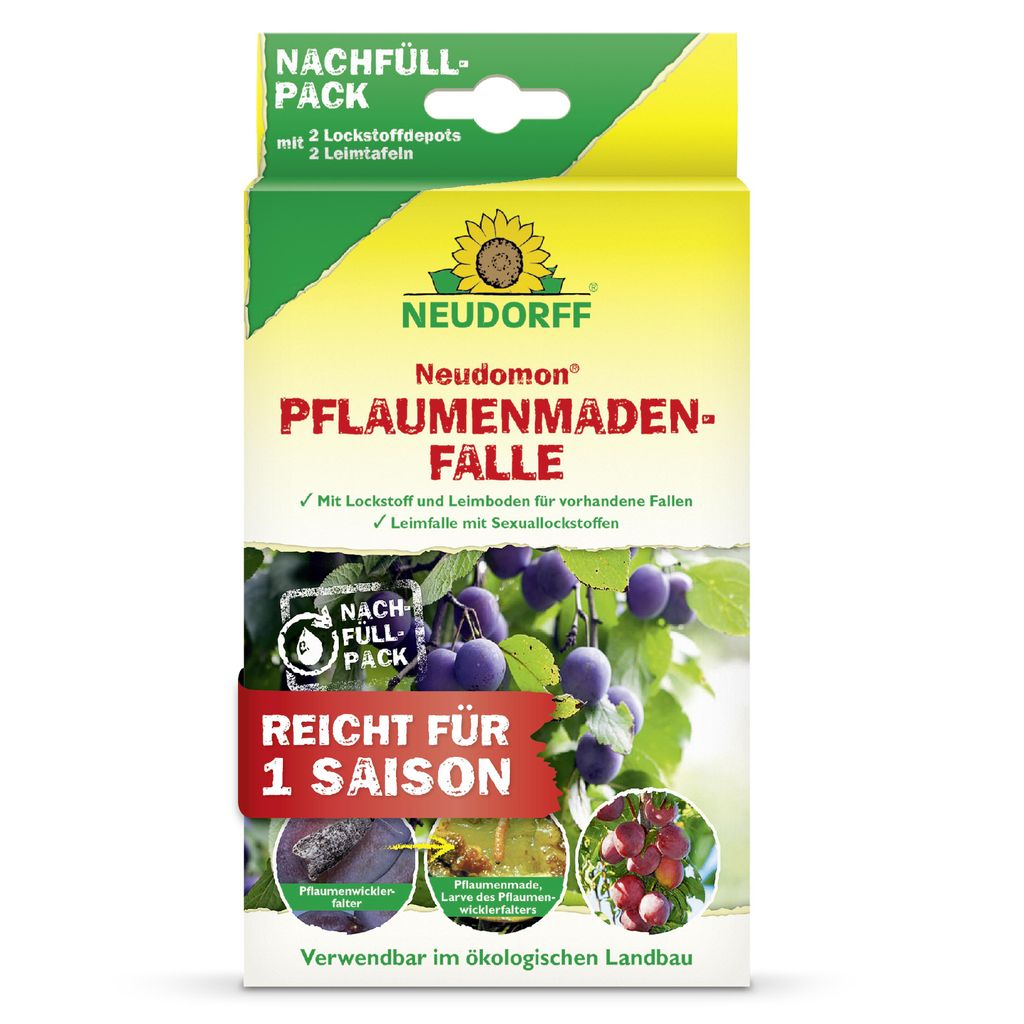 Neudorff Neudomon PflaumenmadenFalle Nachfüllpack 1 Stk. Produktbild 