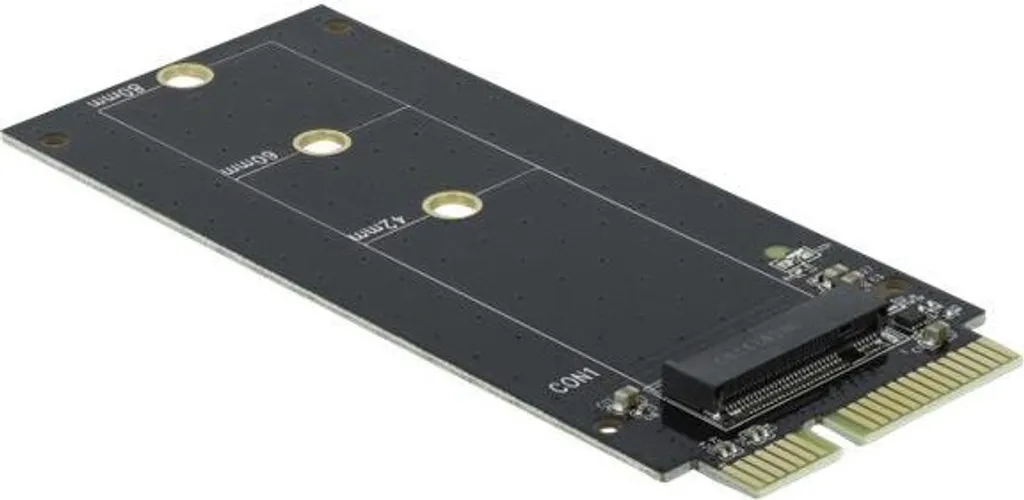 DELOCK SATA 22 Pin Stecker zu M.2 Key B Slo Adapter