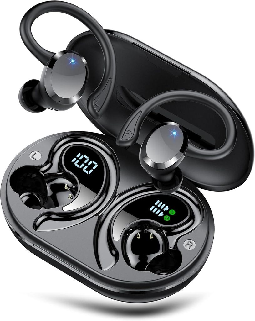 Bluetooth Sportkopfhörer Kabellos 5.4, 68 Std Akkulaufzeit, Produktbild 