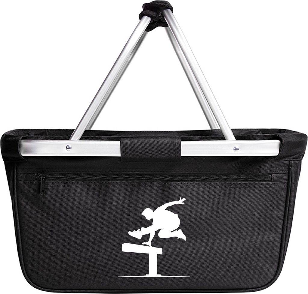 Huuraa Einkaufskorb Parkour Freerunning 20 Liter Black faltbarer Tragekorb Geschenkidee