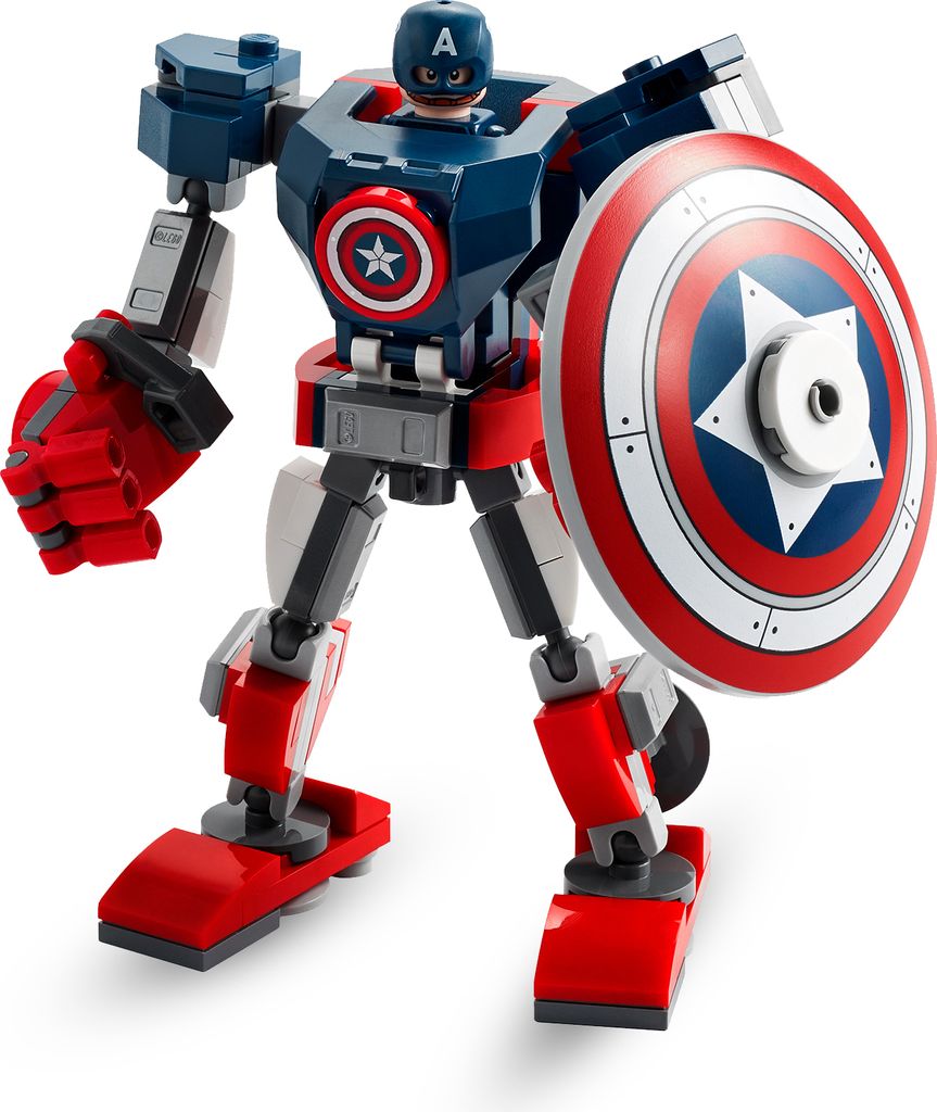LEGO 76168 Marvel Avengers Captain America Mech Set, Produktbild 