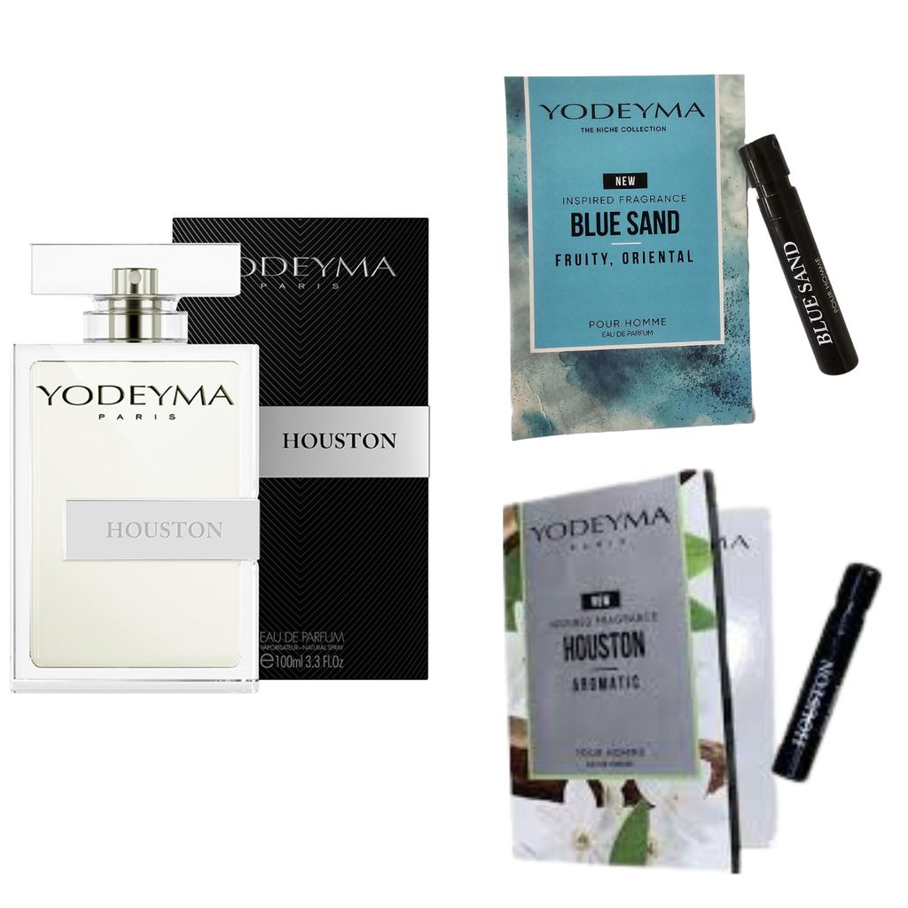 Yodeyma Houston Eau de Parfum für Männer 100 ml + 2 Proben