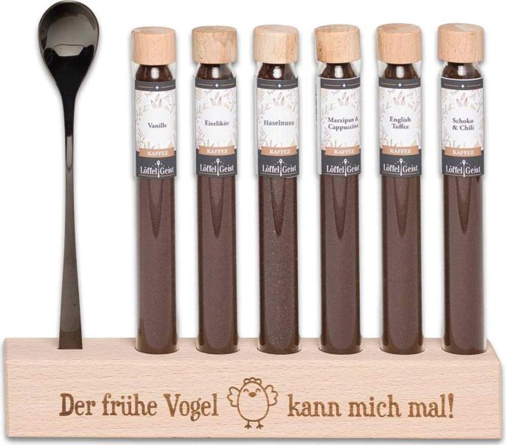 Der frühe Vogel kann mich mal! - Kaffeeset
