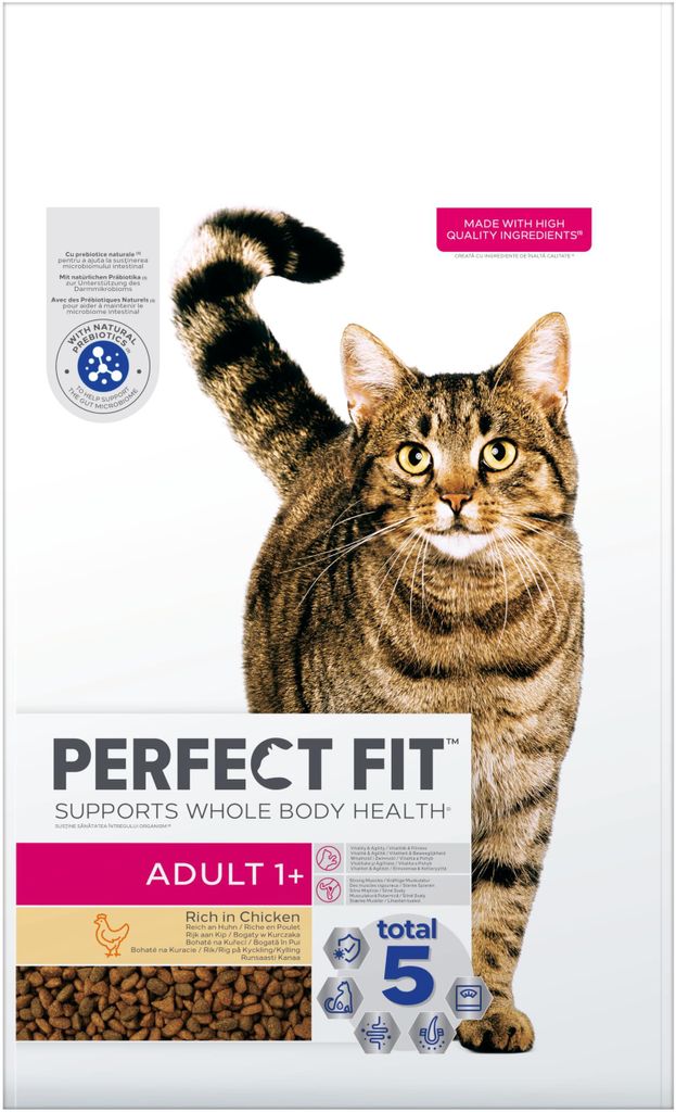 PERFECT FIT Adult Katzenfutter Huhn 7kg Trockenfutter ab 1 Produktbild 