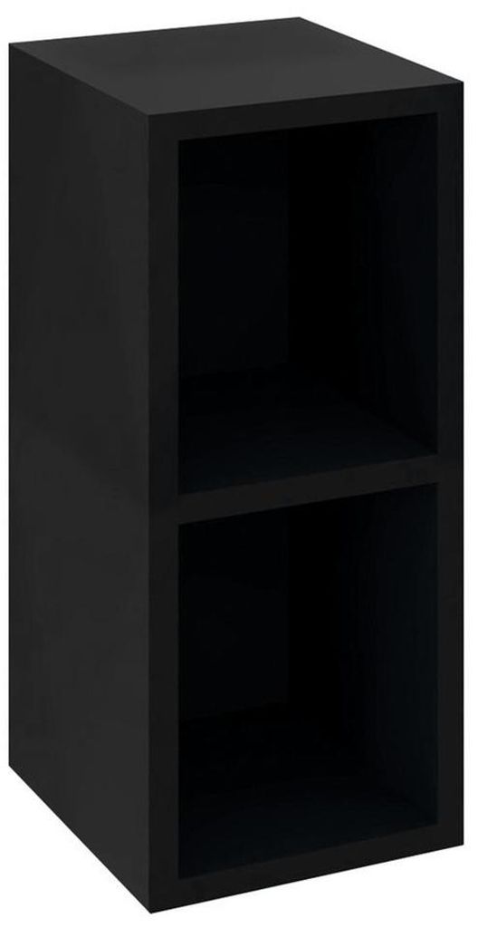 Sapho TREOS oberes Regal 20x50x22cm, Schwarz matt