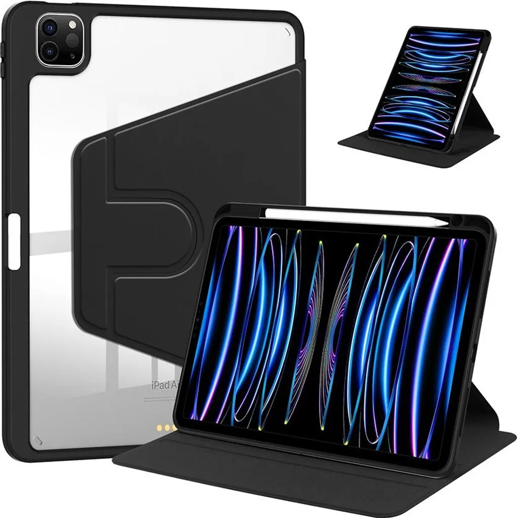 Custodia iPad 10.2 con Porta Penna - Cover Rotante 360 Gradi INF