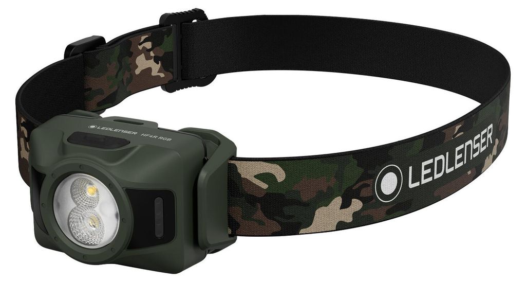 Ledlenser Stirnlampe HF4R RGB Camo, 650lm, 130m Produktbild 