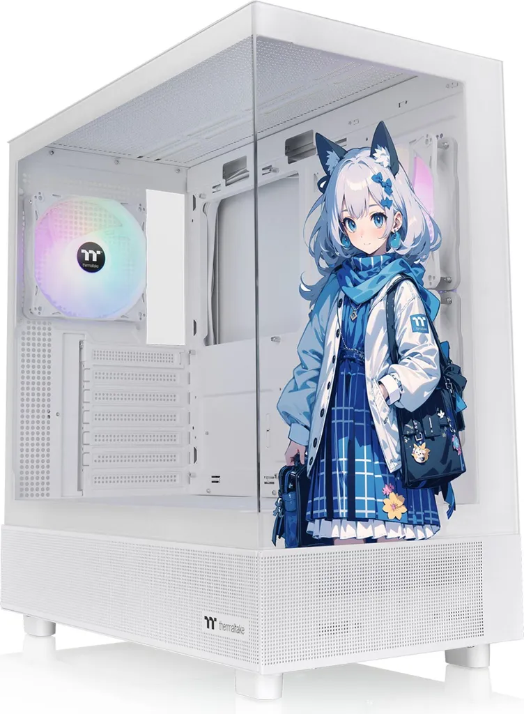 Case PC Bianco Panoramico Thermaltake View 270 SP Edition Snow