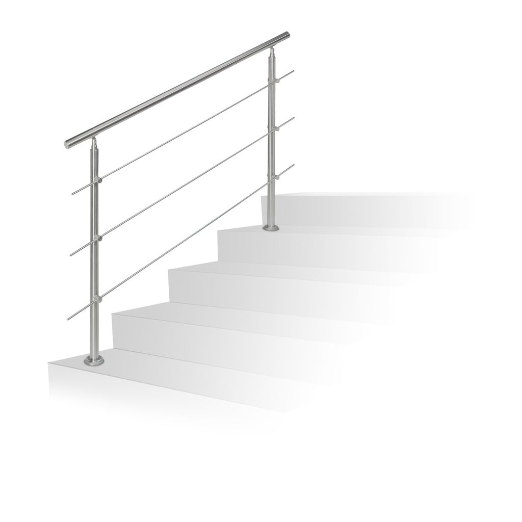 Nerezové zábradlí pro schodiště RD20766, 150 cm Obrázek produktu 