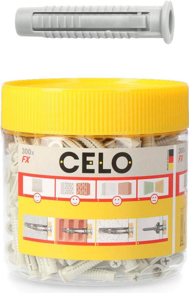 Stollen CELO Nexus FX 8 x 40 mm (125 Stück)