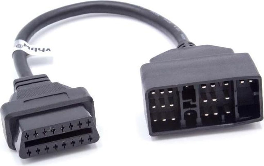 vhbw OBD Adapter 22Pin-OBD1 auf OBD2 kompatibel mit Toyota Produktbild 