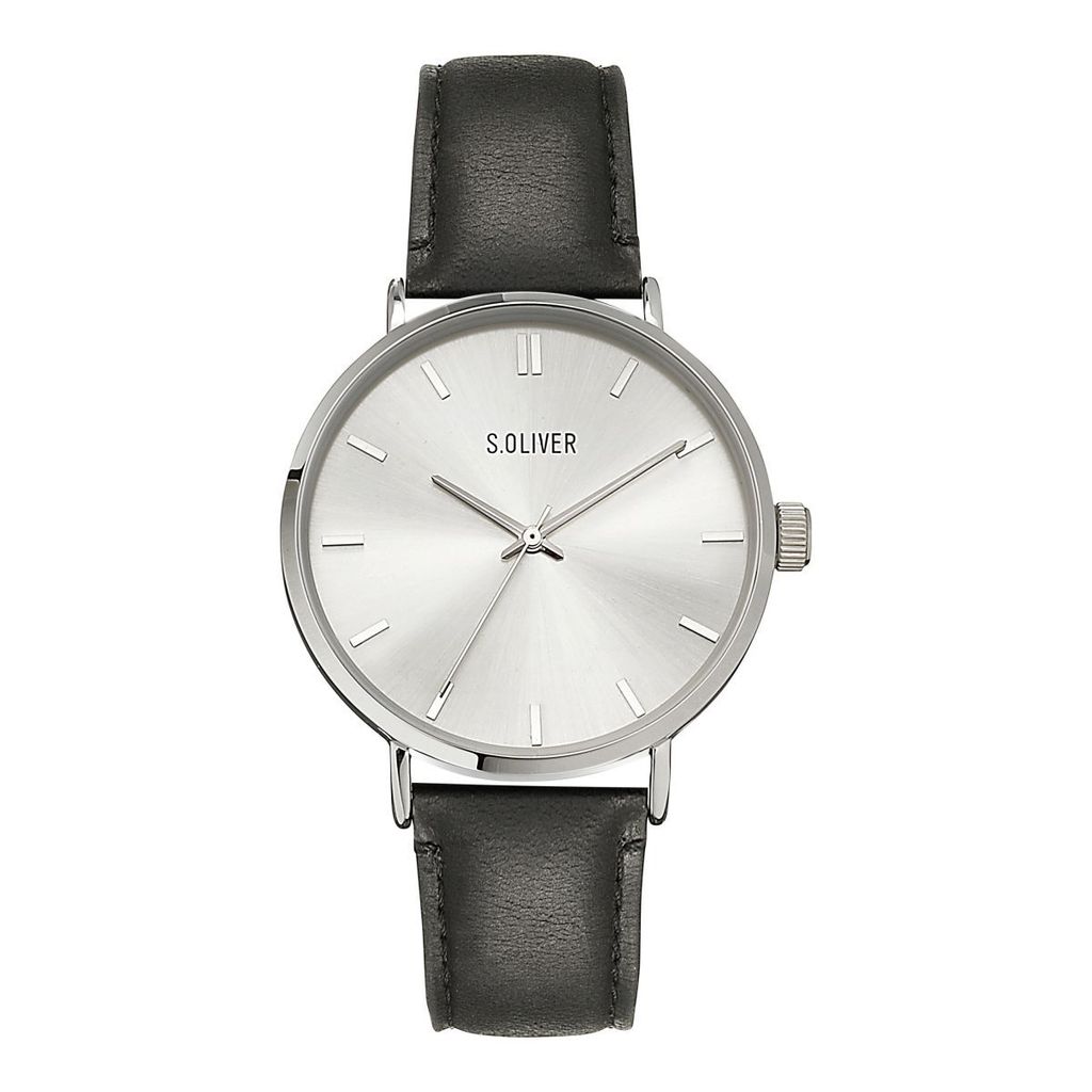 s.Oliver Herren Uhr Armbanduhr Leder SO-4228-LQ Produktbild 