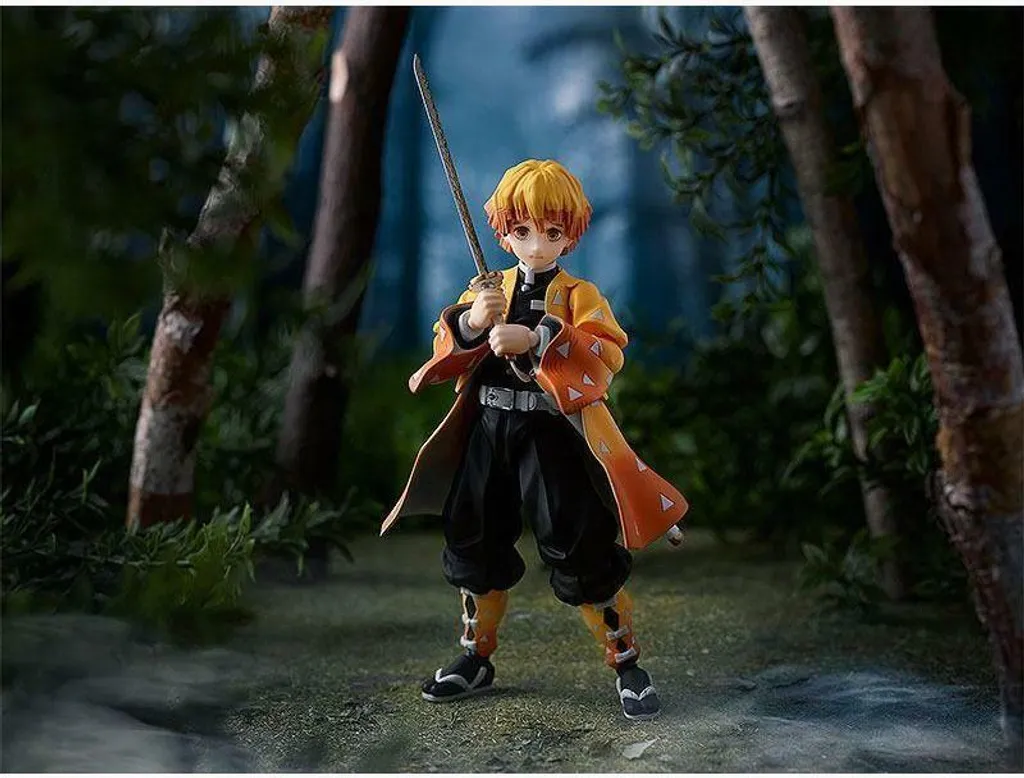 Figurine Demon Slayer Zenitsu Agatsuma Rechts Edition 13cm Max Factory