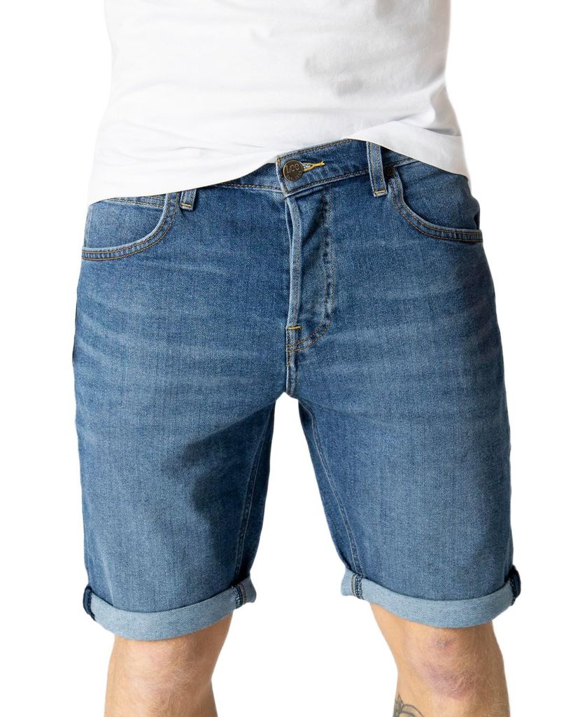LEE Bermuda Herren Baumwolle Blau GR64738 - Größe: w30