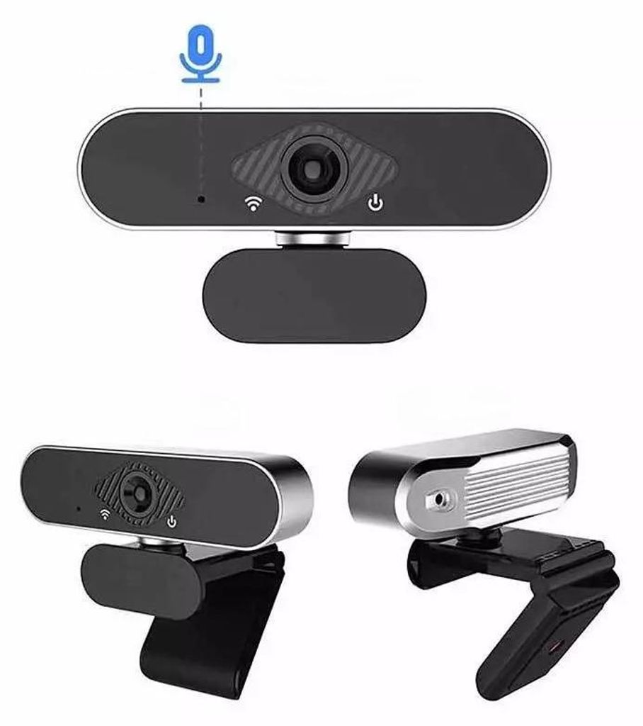 1080p Full HD USB-webcam met microfoon, geschikt voor Productafbeelding 
