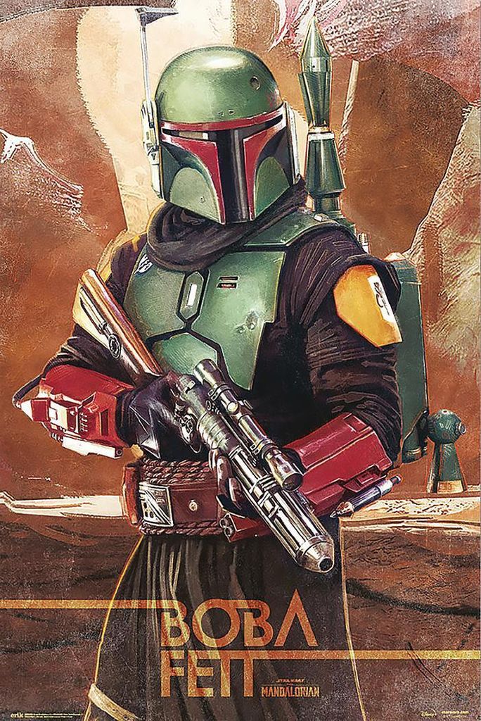 Star Wars Poster: The Mandalorian Boba Fett (25)
