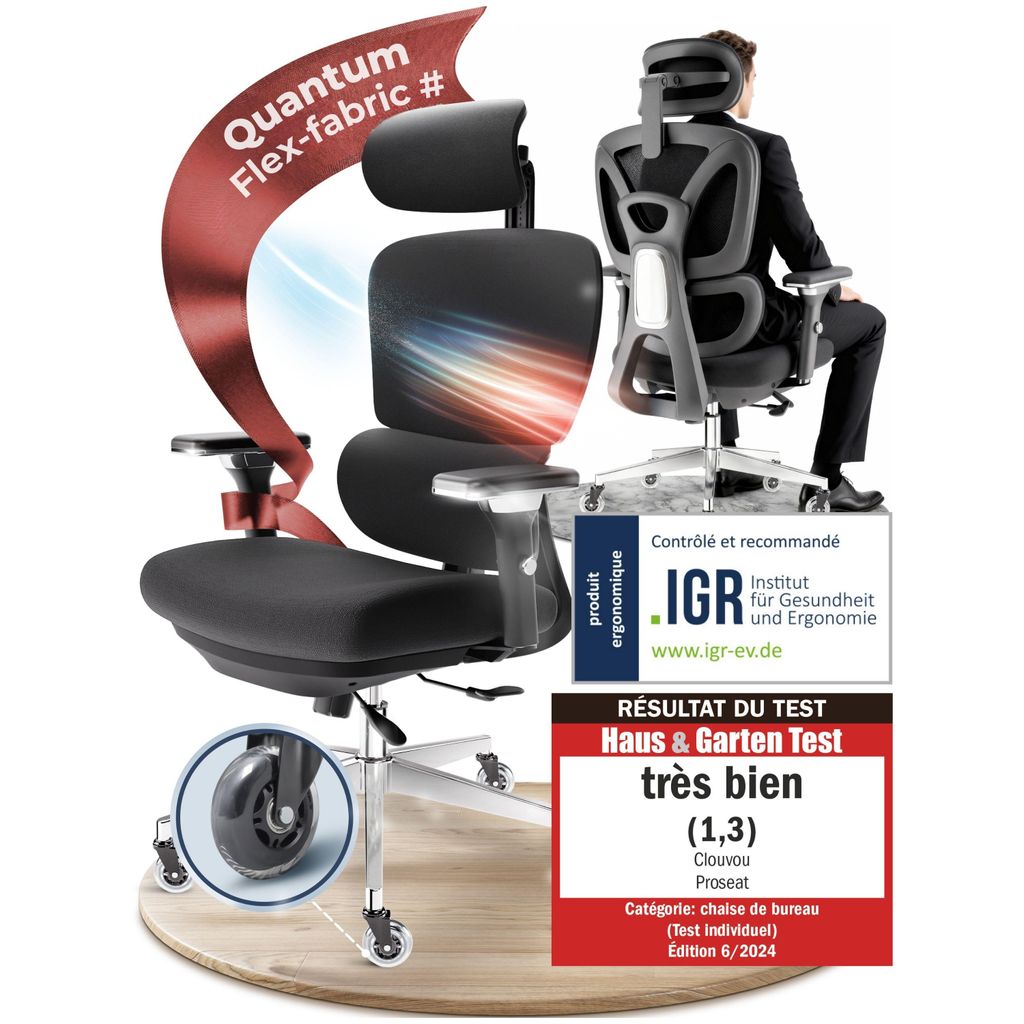 Chaise de bureau CLOUVOU ProSeat Chaise de bureau Image du produit 