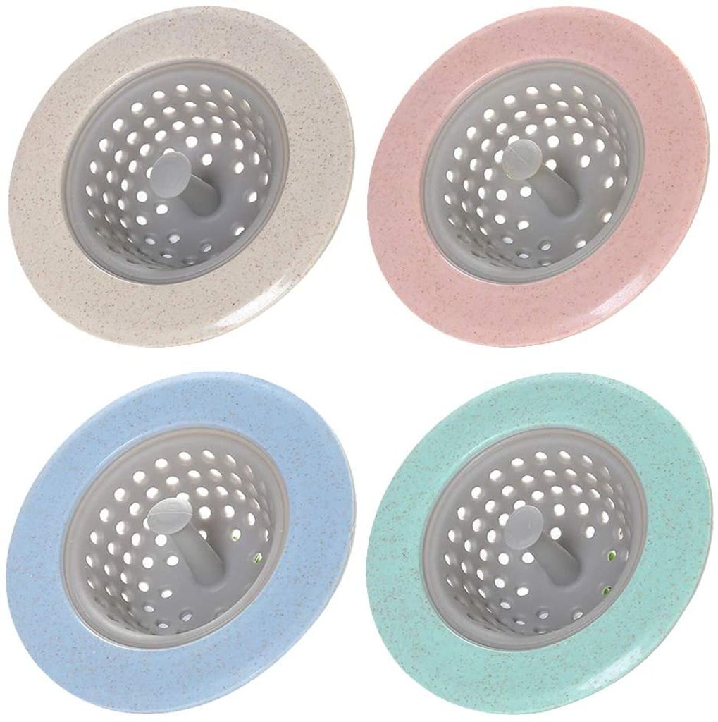 4 Stück Waschbecken Siebkörbchen Küchenspülen
