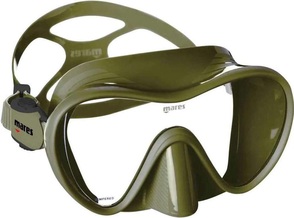 Mares Tropical Plastic Box Tauchmaske Grün Herren,Damen Grün One Size