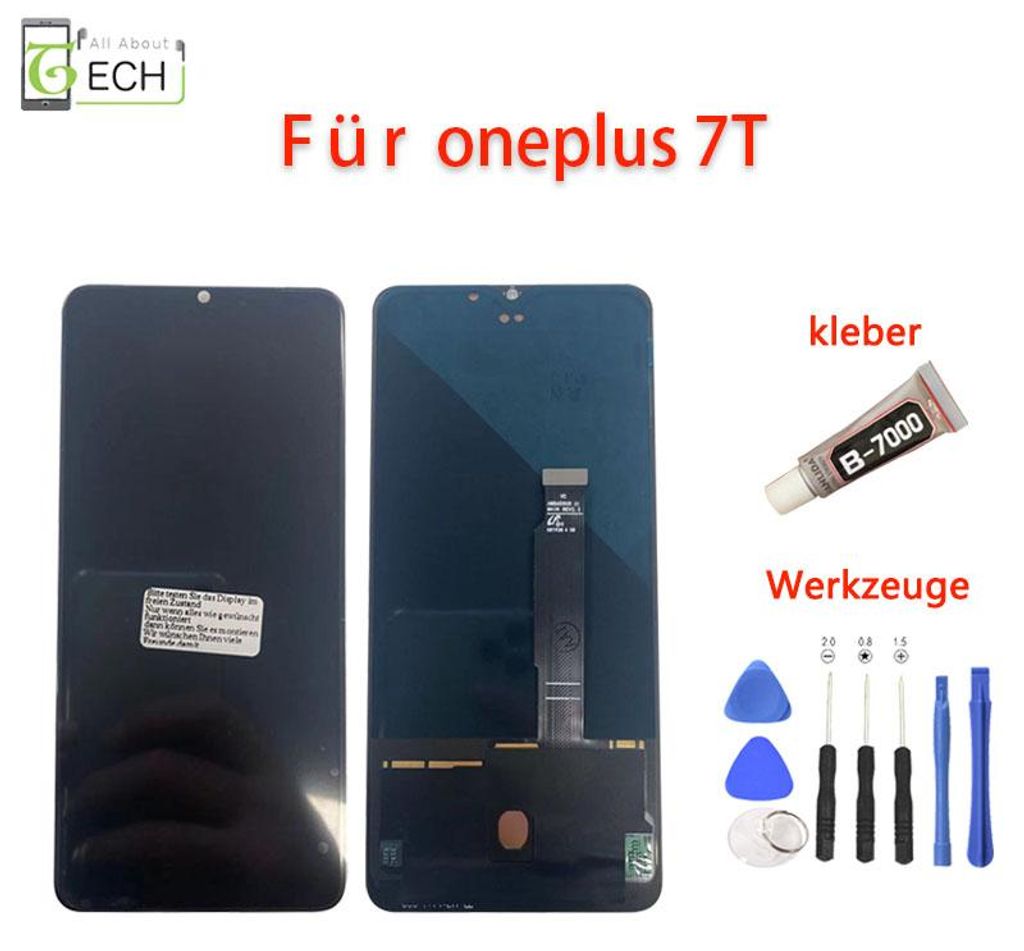 Für OnePlus 7T LCD Display (OLED) Einheit Touch Reparatur Produktbild 