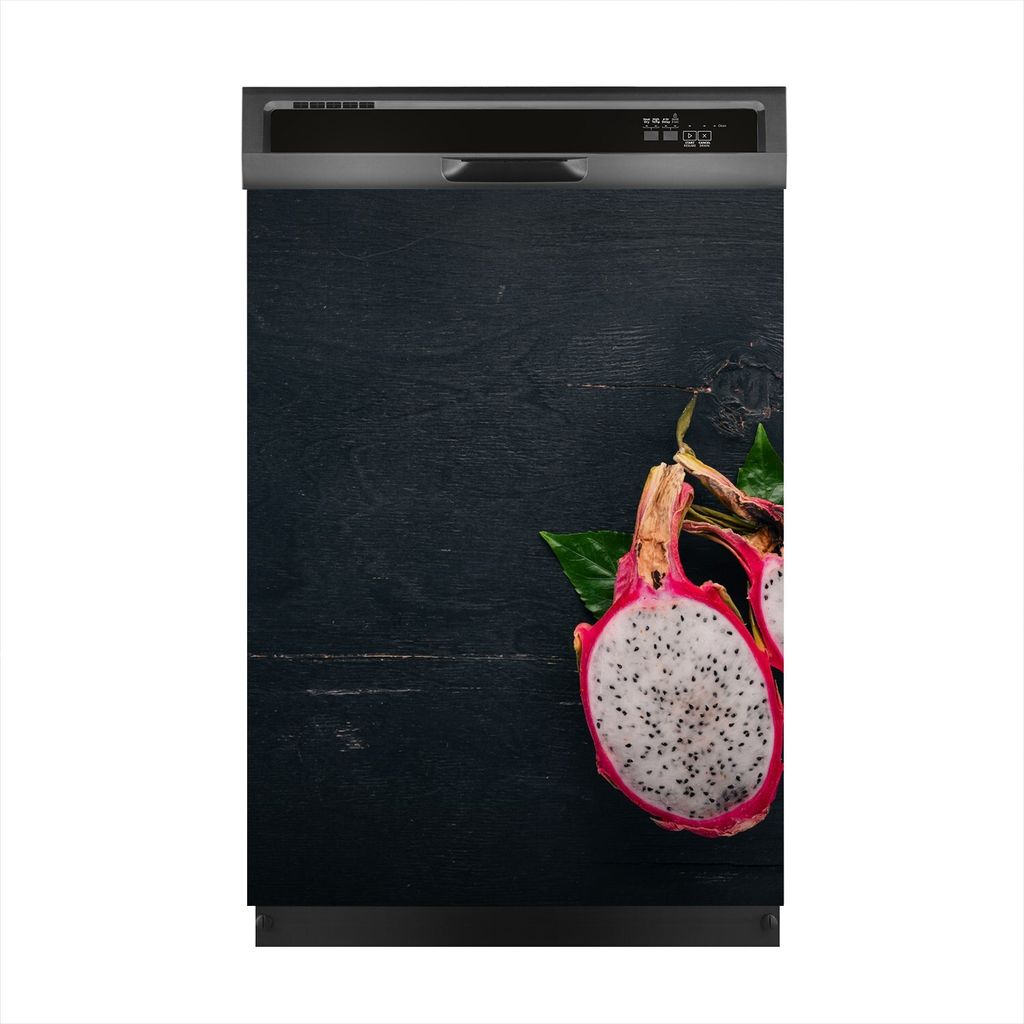 Magnete Dekorative 60x80 cm Küche Magnetmatte Spülmaschine - Drachenfrucht Tropisch