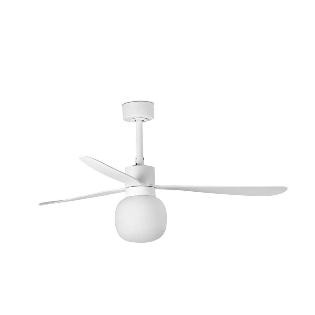 Energiespar Deckenventilator mit LED Beleuchtung und Produktbild 