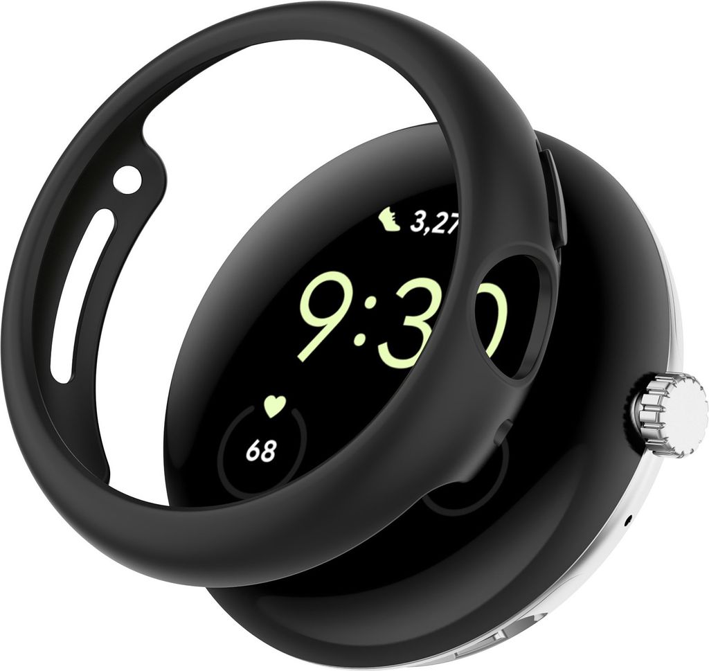 INF PC-Halbpack-Schutzhülle für Google Pixel Watch Schwarz