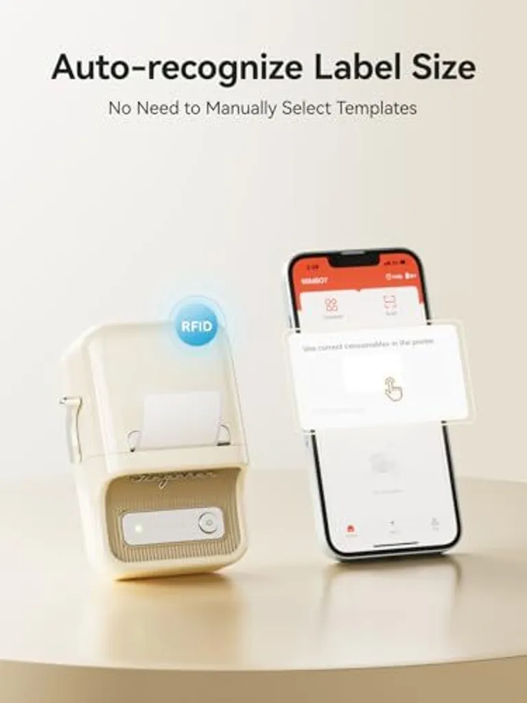 Niimbot B21 Etichettatrice Termica Bluetooth 203 DPI - App Android iOS - 4