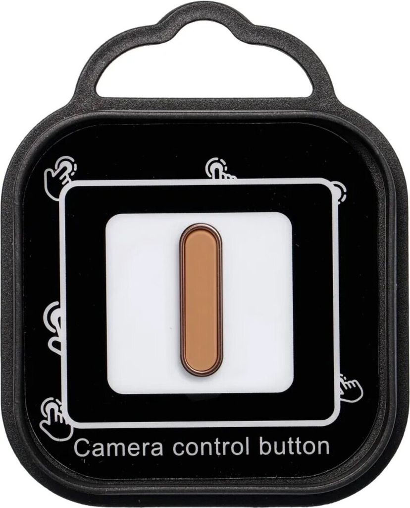 Camera Control active button fit passend für IPHONE 16 series case Drop Glue / Clear Mag Cover braun