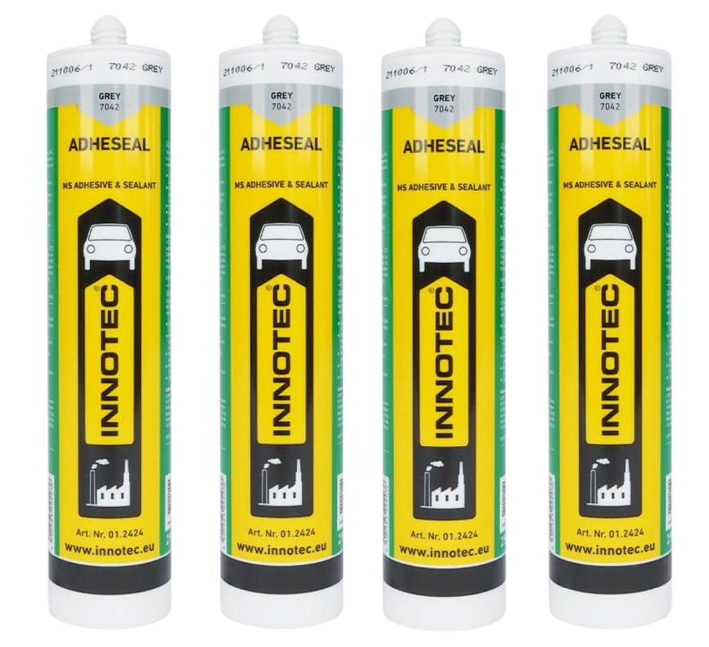 4 pezzi Innotec Adheseal Grigio Mastice adesivo e Immagine del prodotto 