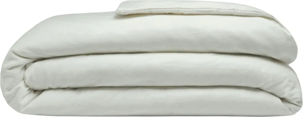 Housse de couette Belledorm BM305 en coton brossé Kingsize Vert Pomme