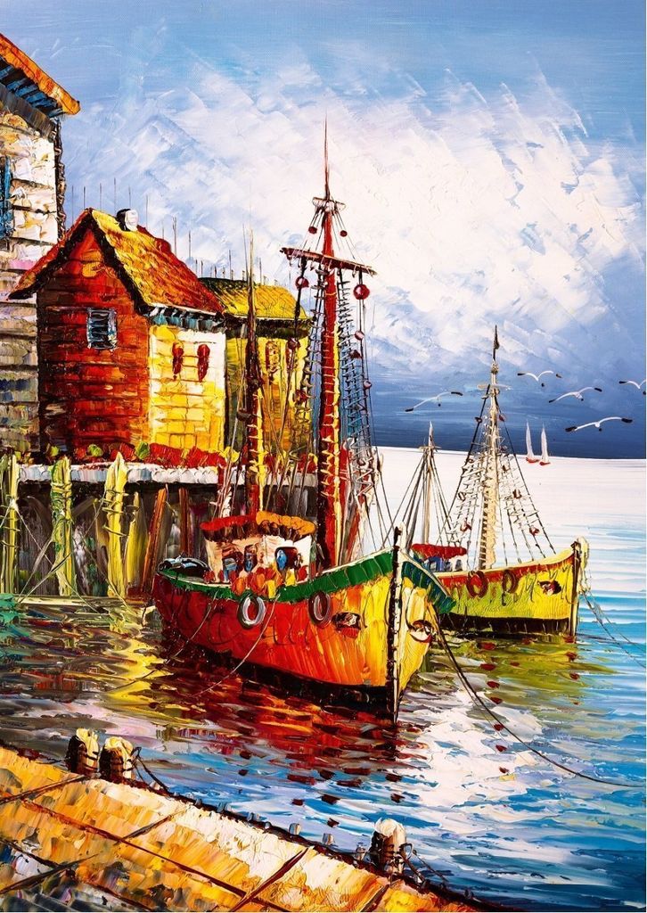 ART PUZZLE Puzzle Orange Port 500 Teile