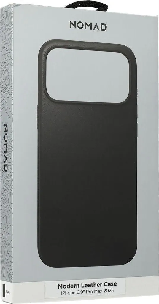 Nomad Modern Leather Case iPhone 17 Pro Max Black - MagSafe Edition - 7