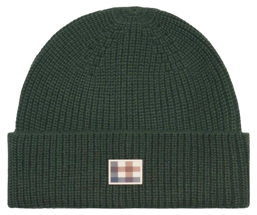 Aquascutum - "Active" Mütze, Wollmischung, Winter SY3990 (Einheitsgröße) (Armee-Grün)