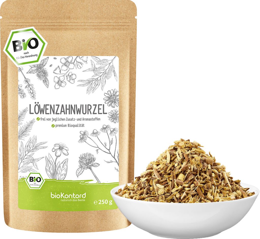 Löwenzahnwurzeltee 250 g | 100% naturrein Produktbild 