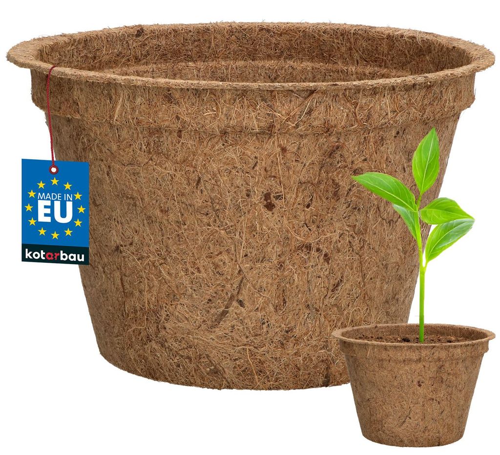 KOTARBAU® Vaso per fiori Vaso per piante in fibra di cocco Immagine del prodotto 